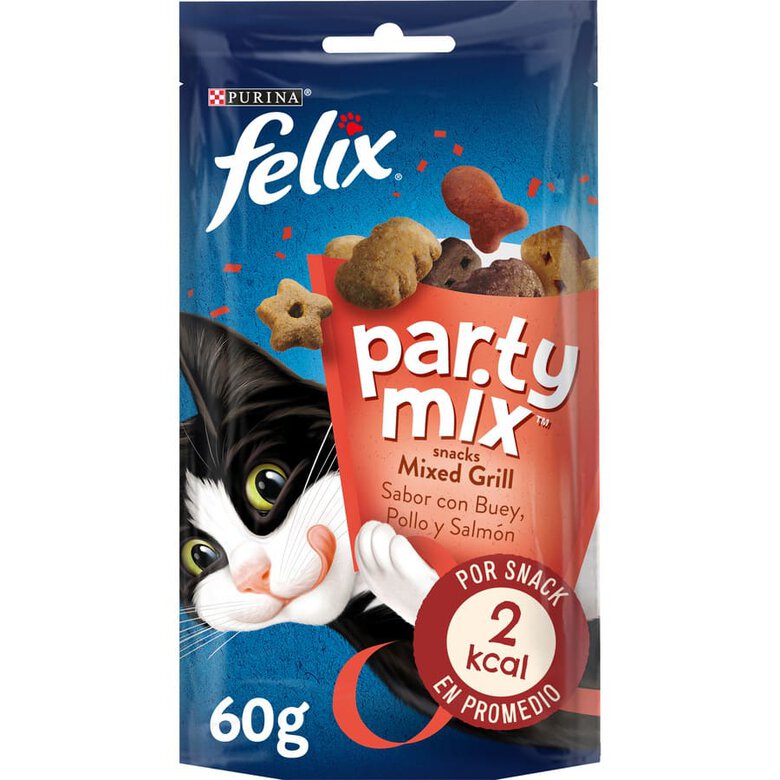 Felix Party Mix Queso Bocaditos para gatos, , large image number null